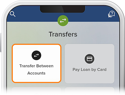 Pay a Loan or Credit Card Via Transfer Step 2