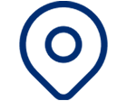 Blue location marker